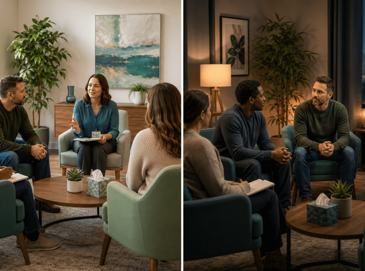 A comparison of PHP and IOP mental health treatment levels at Provive Wellness in Pennsylvania serving Wayne and Scranton